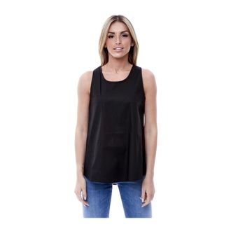 Alpha Studio Mujer, Camisetas, Negro, Talla: S