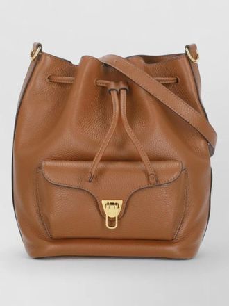 Coccinelle leather bucket shoulder bag