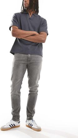 Levi's 512 - Jeans slim affusolati grigi-Grigio