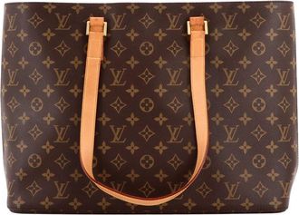 Louis Vuitton Brown Monogram Canvas Luco (Authentic Pre-Loved)