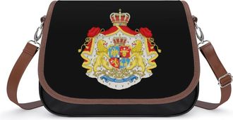 Generic Kingdom of Romania Coat of Arms Fashion Womens Crossbody Bags Novelty Handbag Shoulder Bag Purse