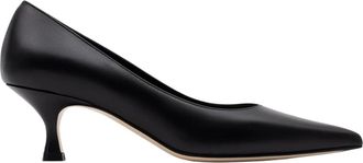 Parall&egrave;le Roma Pomp - Dames - Pumps - Zwart - 40 1/2 EU - Leer - Schoenen