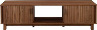 Walker Edison 58In 2-Door Tv Stand With Reeded Fronts