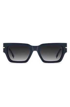 Victoria Beckham 53mm Square Sunglasses in Blue/Dark Blue at Nordstrom