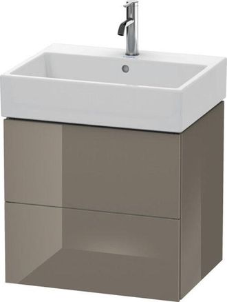 Duravit Duravit - Mueble Bajo Encimera L-cube, De Pared, 2 Cajones, 58,4 X