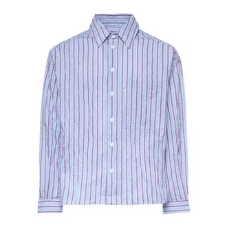 BONSAI Botton Down Shirt - Heren - Casual Overhemden - Blauw - L - Overhemden