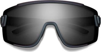 Smith Wildcat 135mm ChromaPop Shield Sunglasses in Fathom /Black at Nordstrom