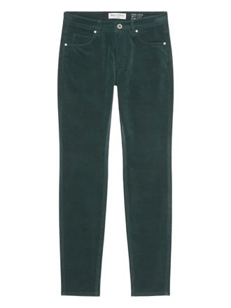 Marc O'Polo Broek met knoopsluiting - Groen