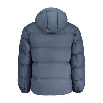 Tommy Hilfiger Removable Hood Down Jacket - Blue