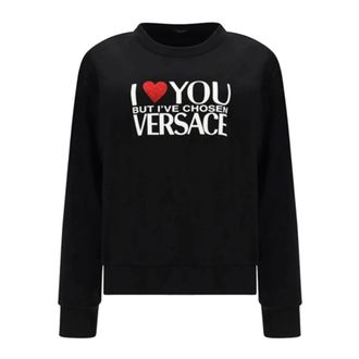 Versace Donna, Felpe, Nero, XS, new
