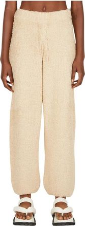 TheOpen Product Teddy Trainingsbroek - Dames - Sweatpants - Beige - S - Broeken
