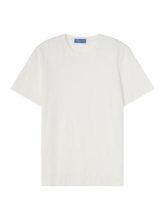Robert Talbott Stretch Jersey Dean Tee in Classic White at Nordstrom, Size Xx-Large