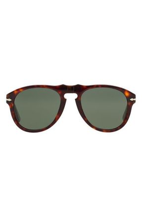 Persol 54mm Pilot Sunglasses in Havana at Nordstrom