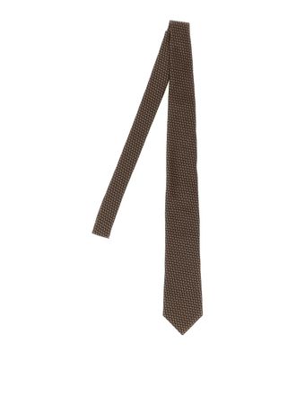 Brunello Cucinelli Texture Silk Tie