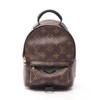 Louis Vuitton Black Brown Monogram Monogram Backpack (Pre-Owned)