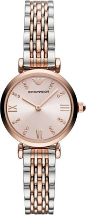 Emporio Armani Ar 11223 Horloge - Dames - Horloges - Roze - ONE Size - Accessoires