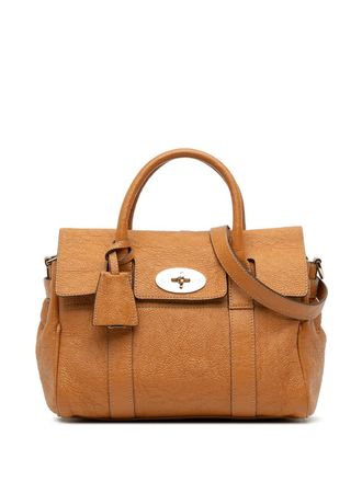 Mulberry 2000-2025 Small Leather Bayswater satchel - women - Calf Leather - One Size - Brown