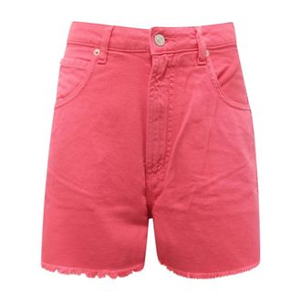 Roy Rogers Light Bull Bermuda - female - Roy Rogers - Denim Shorts - Pink - W25 - Shorts