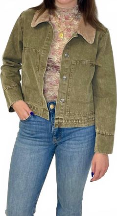 So Me Twill Jacket In Spruce