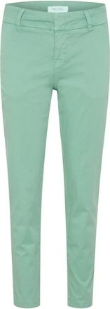 Part Two Soffys PW PA Bukser - Dames - Slim Fit Broeken - Groen - W34 - Katoen - Broeken