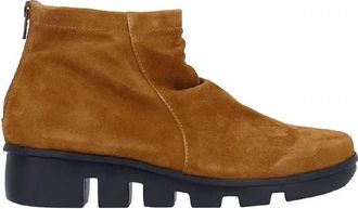L'Amour Des Pieds Womens Hadirat Booties In Coffee Brown