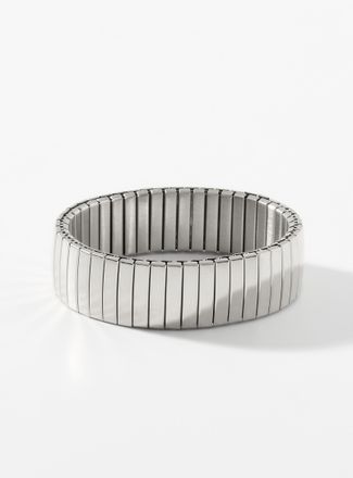 Simons Womens Wide accordion-like bracelet