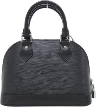 Louis Vuitton Pre-owned Alma BB Epi Leather Handbag - Dames - Vintage Mini Tas - Zwart - ONE Size - Leer - Vintage