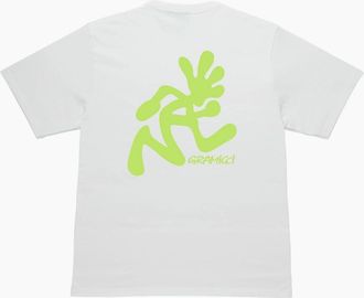 Gramicci Mens Gramicci Running Man T-Shirt - White - Size: 42