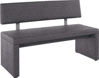 HOME AFFAIRE Sitzbank »Charissa« mit Lehne, Breite 140, 160 oder 180 cm