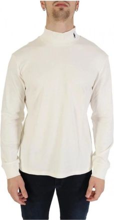 Ralph Lauren Heren, Tops, Beige, Maat: XL Katoen