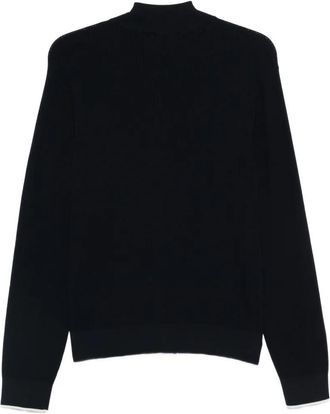 PESERICO Mens Zip Ribbed Knitwear Ss26 M