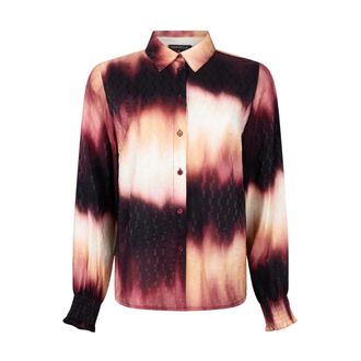 Tramontana Herfst Tie Dye Blouse - Dames - Blouses & Shirts - Veelkleurig - Maat: 2XL