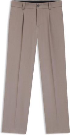 HUGO BOSS Modern-fit trousers in stretch twill