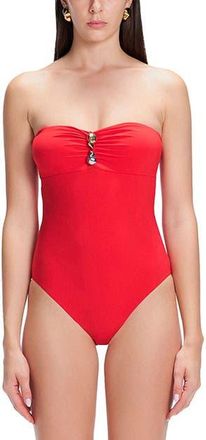 Moeva Zephyrine One Piece Swimsuit in Red at Nordstrom, Size X-Small Eu