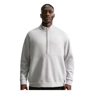 Nike 24.7 ImpossiblySoft Dri-FIT 1/2-Zip Top - Heren - Sport - Grijs - Maat: S Katoen