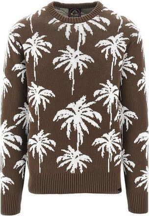 Mauna Kea Palm cotton sweater Man XL