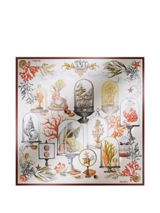 Max Mara Carre Printed Foulard