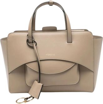Hidesins Flap M Premiere - Dames - Handtassen - Beige - ONE Size - Leer - Tassen