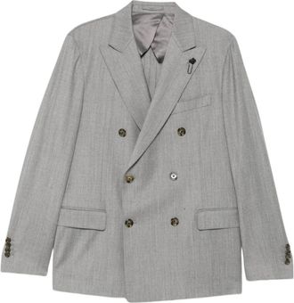 Lardini Abito doppiopetto - - Jackets - Uomo - Grigio - M