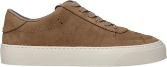 Moncler Heren, Schoenen, Bruin, Maat: 40 1/2 EU Leer