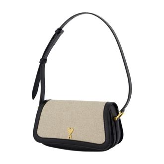 Ami Womens Shoulder Bag Multicolor Canvas
