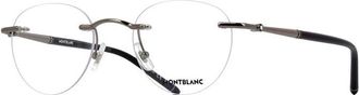 Montblanc MB0244 001 Grey 51mm