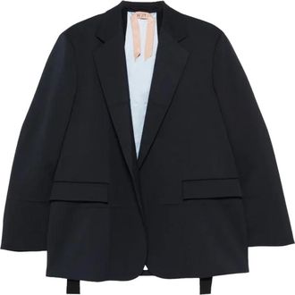 N&deg;21 Jassen, Dames, Zwart, M, Oversized Blazer