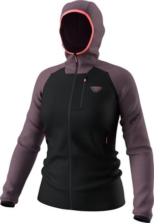 Dynafit Hooded Jacket with Fitted Silhouette and Contrasting Sleeves