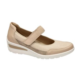 Ara Schoenen, Dames, Beige, 40 EU, Leer, Z&uuml;rich 2.0 Wedge Ballerina
