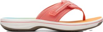 Clarks Womens Brinkley JazzH Flip Flop, Color Coral Ombre, Size: 7.5 UK