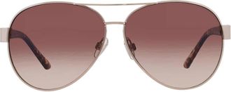 Nine West Brown Pilot Ladies Sunglasses SR0924 20666RNJ714