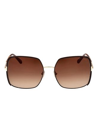 Tom Ford Eyewear Zonnebril met vierkant montuur - Bruin