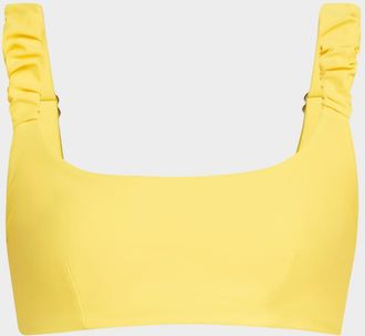 Ramy Brook Rachel Ruched Bikini Top