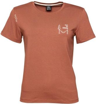 Chillaz Iseo Out Of Order T-Shirt für Damen | braun/rot